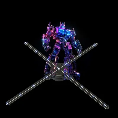 Fan di visualizzazione del proiettore olografico Ultra-Slim